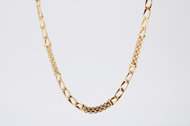 Cadena de oro de 18k. de segunda mano. Joyería de ocasión | ROYALHYSTERIA