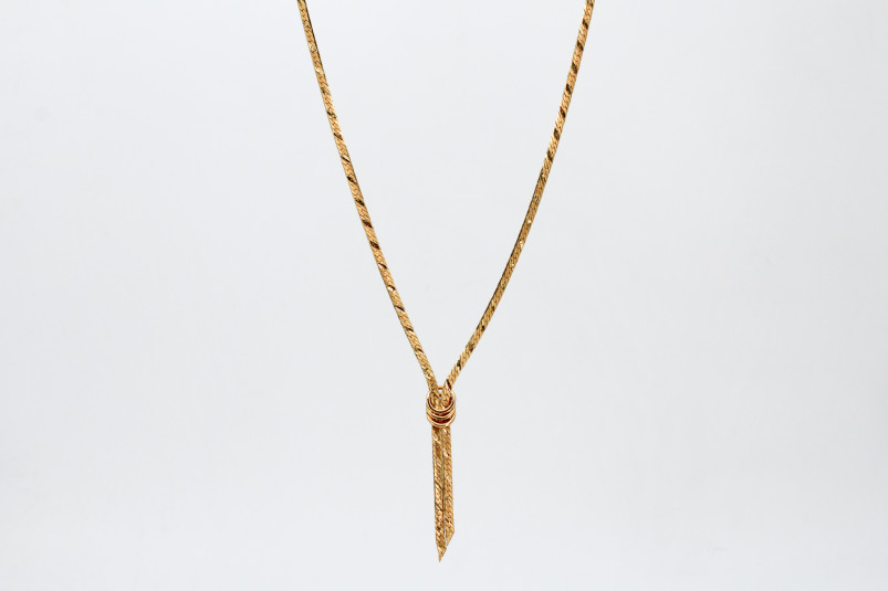 Collar de oro de 18k. de segunda mano. Joyería de ocasión | ROYALHYSTERIA