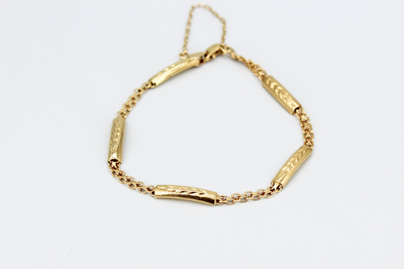 Pulsera de oro de 18k. de segunda mano. Joyería de ocasión | ROYALHYSTERIA