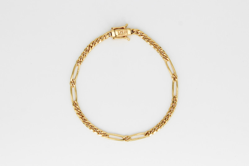 Pulsera de oro de 18k. de segunda mano. Joyería de ocasión | ROYALHYSTERIA