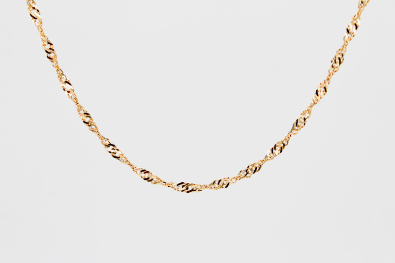 Cadena de oro de 18k. de segunda mano. Joyería de ocasión | ROYALHYSTERIA