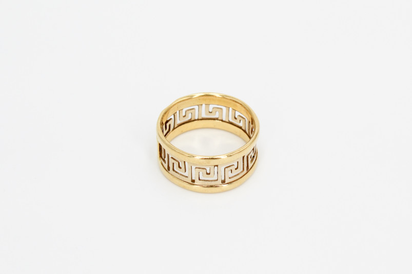 Anillo de oro de 18k. de segunda mano. Joyería de ocasión | ROYALHYSTERIA