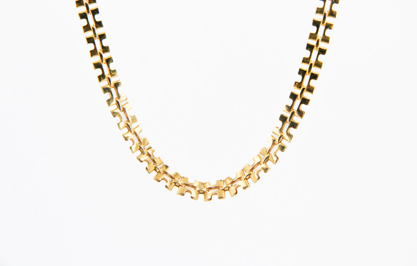 Cadena de oro de 18k. de segunda mano. Joyería de ocasión | ROYALHYSTERIA