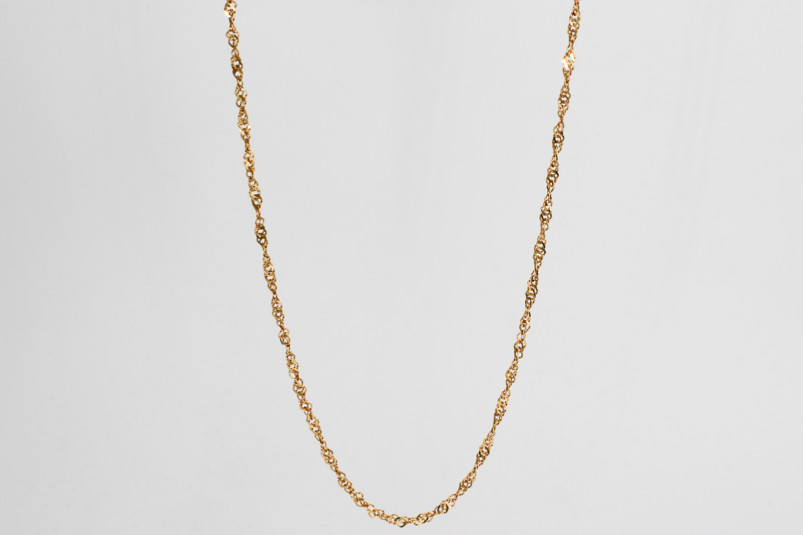 Cadena de oro de 18k. de segunda mano. Joyería de ocasión | ROYALHYSTERIA