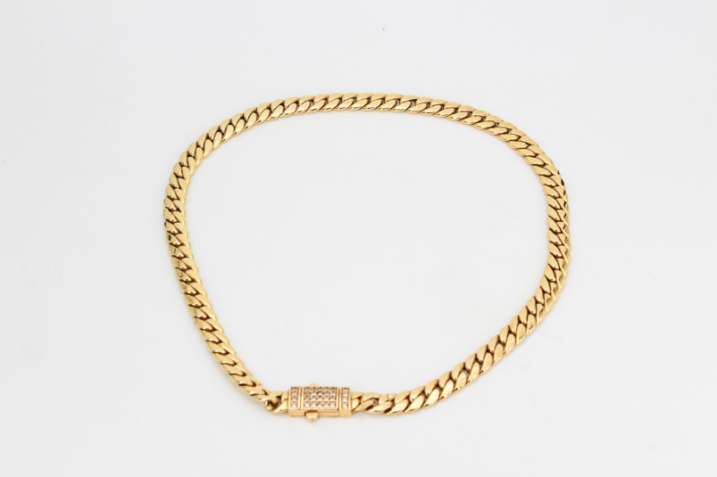 Cadena de oro de 18k. de segunda mano. Joyería de ocasión | ROYALHYSTERIA