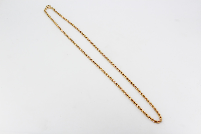 Cadena de oro de 18k. de segunda mano. Joyería de ocasión | ROYALHYSTERIA