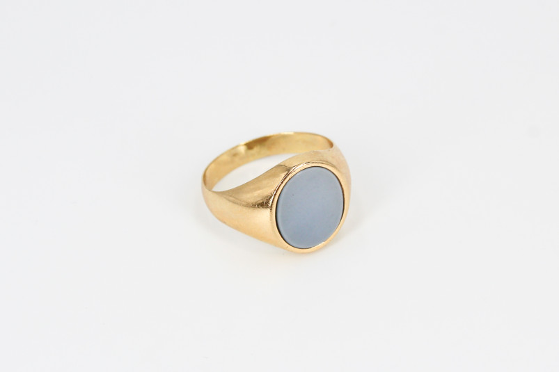 Sello de oro de 18k. de segunda mano. Joyería de ocasión | ROYALHYSTERIA