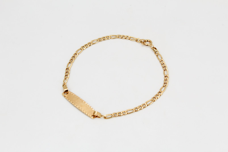Esclava de oro de 18k. de segunda mano. Joyería de ocasión | ROYALHYSTERIA