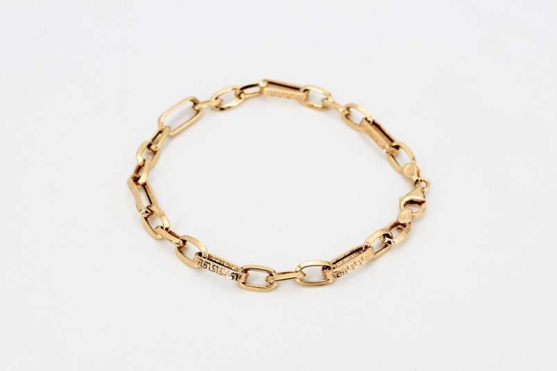 Pulsera de oro de 18k. de segunda mano. Joyería de ocasión | ROYALHYSTERIA