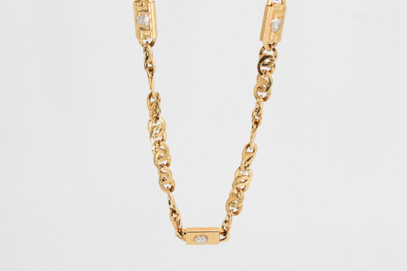 Cadena de oro de 18k. de segunda mano. Joyería de ocasión | ROYALHYSTERIA