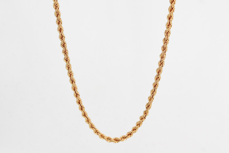 Cadena de oro de 18k. de segunda mano. Joyería de ocasión | ROYALHYSTERIA