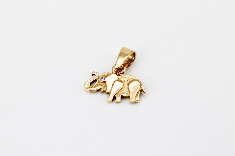 Colgante de oro de 18k. de segunda mano. Joyería de ocasión | ROYALHYSTERIA