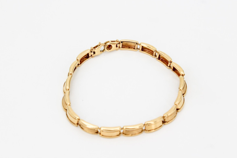 Pulsera de oro de 18k. de segunda mano. Joyería de ocasión | ROYALHYSTERIA