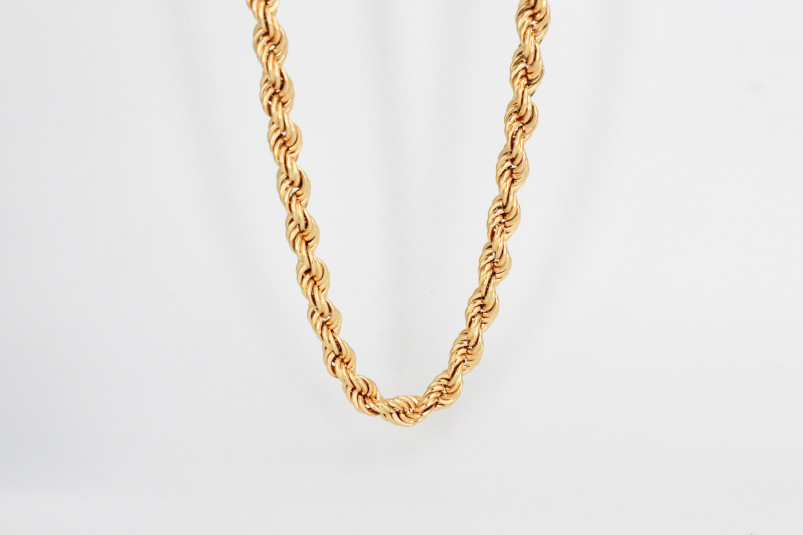 Cadena de oro de 18k. de segunda mano. Joyería de ocasión | ROYALHYSTERIA