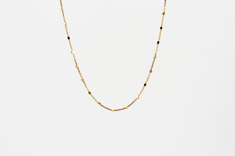 Gargantilla de oro de 18k. de segunda mano. Joyería de ocasión | ROYALHYSTERIA