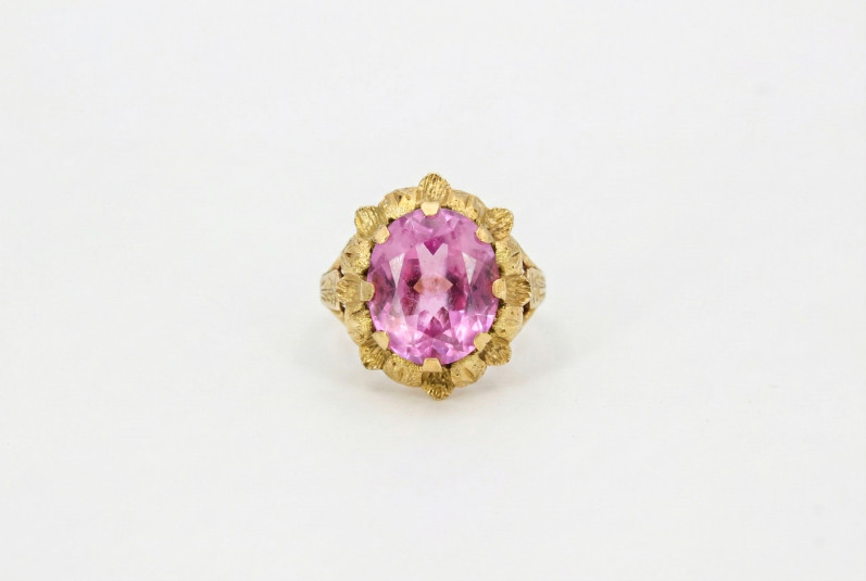 Anillo de oro de 18k. de segunda mano. Joyería de ocasión | ROYALHYSTERIA