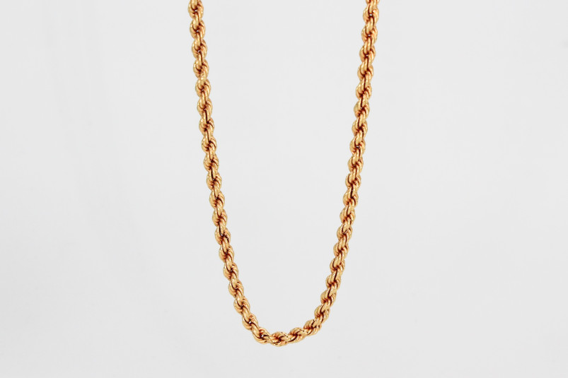 Cadena de oro de 18k. de segunda mano. Joyería de ocasión | ROYALHYSTERIA