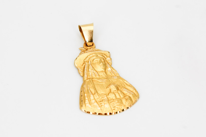 Colgante de oro de 18k. de segunda mano. Joyería de ocasión | ROYALHYSTERIA