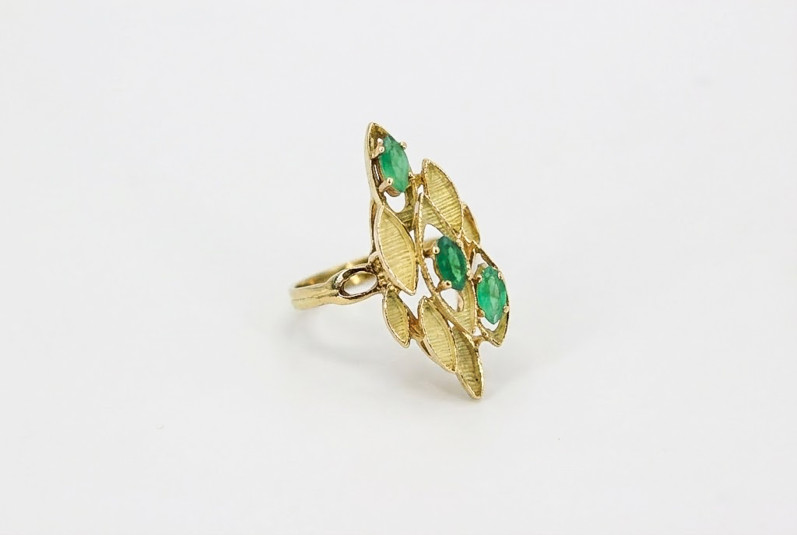 Anillo de oro de 18k. de segunda mano. Joyería de ocasión | ROYALHYSTERIA