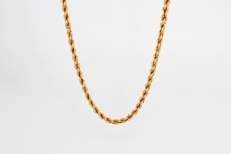 Cadena de oro de 18k. de segunda mano. Joyería de ocasión | ROYALHYSTERIA
