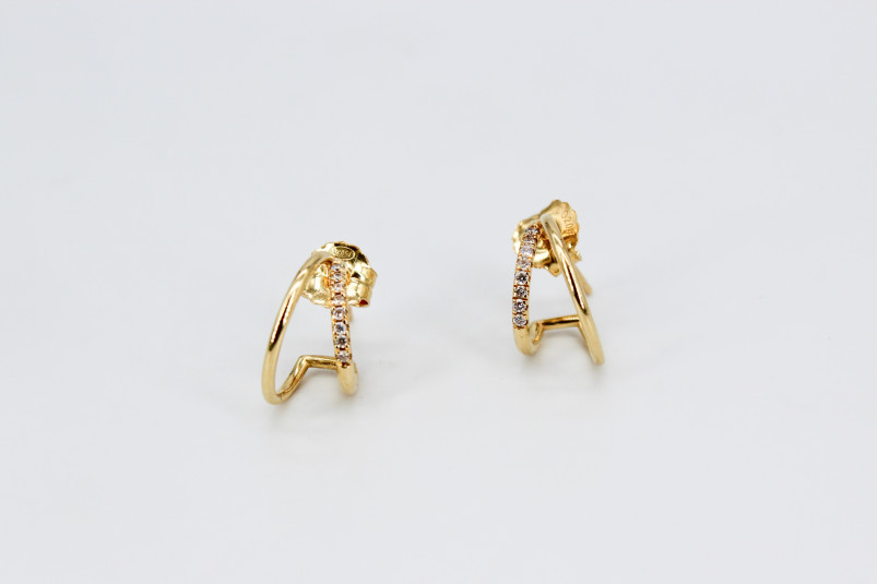 Aro de oro de 18k. de segunda mano. Joyería de ocasión | ROYALHYSTERIA