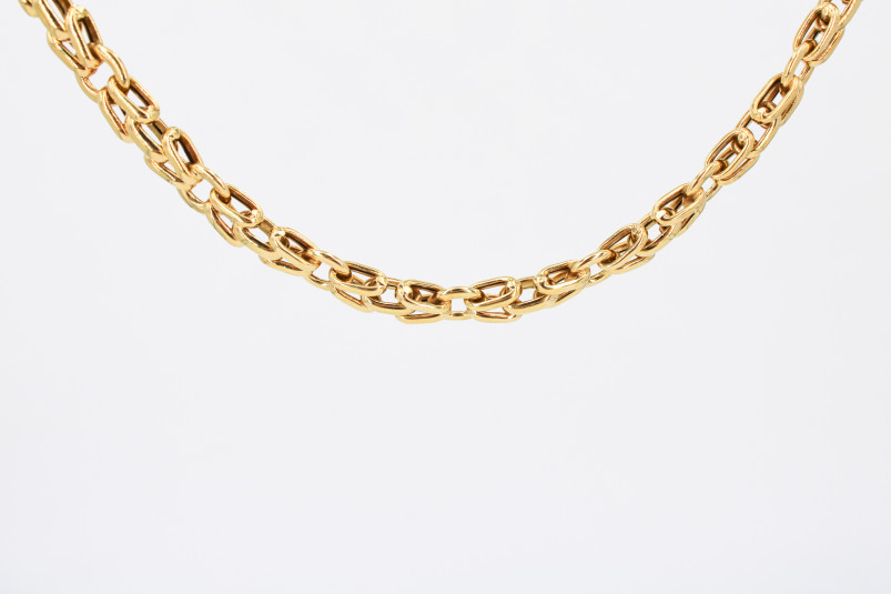 Collar de oro de 18k. de segunda mano. Joyería de ocasión | ROYALHYSTERIA