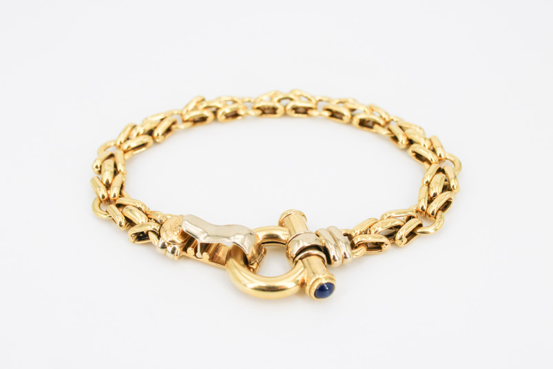 Pulsera de oro de 18k. de segunda mano. Joyería de ocasión | ROYALHYSTERIA