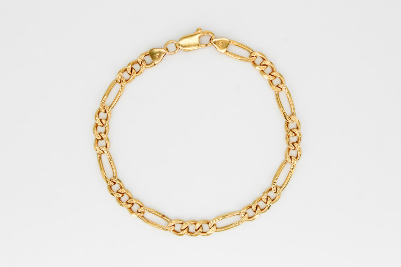 Pulsera de oro de 18k. de segunda mano. Joyería de ocasión | ROYALHYSTERIA