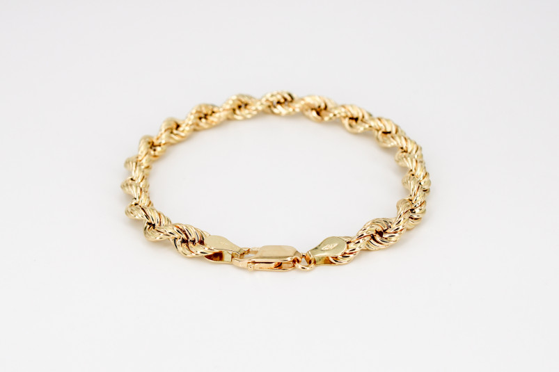 Pulsera de oro de 18k. de segunda mano. Joyería de ocasión | ROYALHYSTERIA