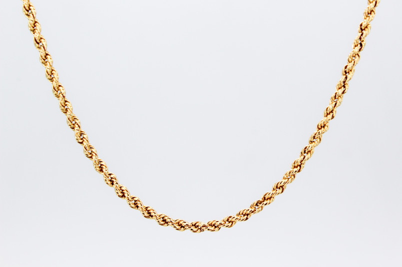 Cadena de oro de 18k. de segunda mano. Joyería de ocasión | ROYALHYSTERIA