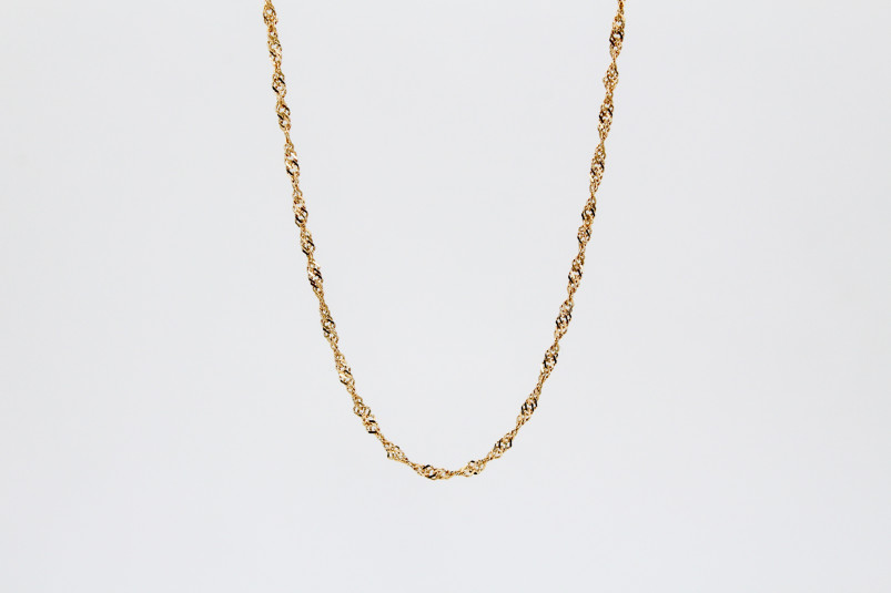 Cadena de oro de 18k. de segunda mano. Joyería de ocasión | ROYALHYSTERIA