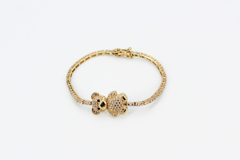 Pulsera de oro de 18k. de segunda mano. Joyería de ocasión | ROYALHYSTERIA