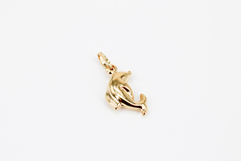 Colgante de oro de 18k. de segunda mano. Joyería de ocasión | ROYALHYSTERIA