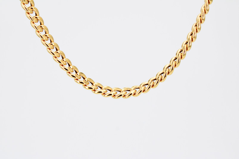 Cadena de oro de 18k. de segunda mano. Joyería de ocasión | ROYALHYSTERIA