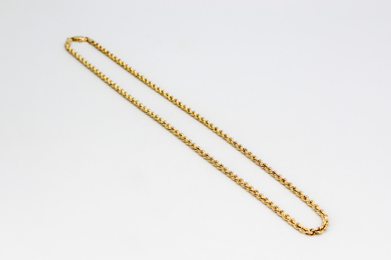Cadena de oro de 18k. de segunda mano. Joyería de ocasión | ROYALHYSTERIA