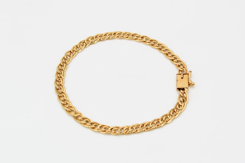 Pulsera de oro de 18k. de segunda mano. Joyería de ocasión | ROYALHYSTERIA