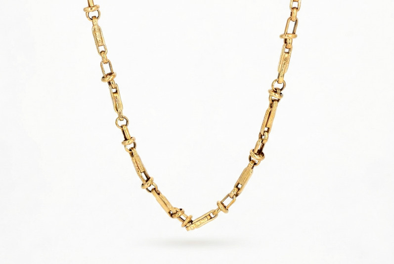 Cadena de oro de 18k. de segunda mano. Joyería de ocasión | ROYALHYSTERIA