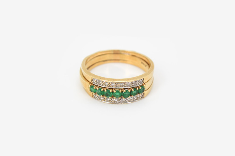Anillo de oro de 18k. de segunda mano. Joyería de ocasión | ROYALHYSTERIA