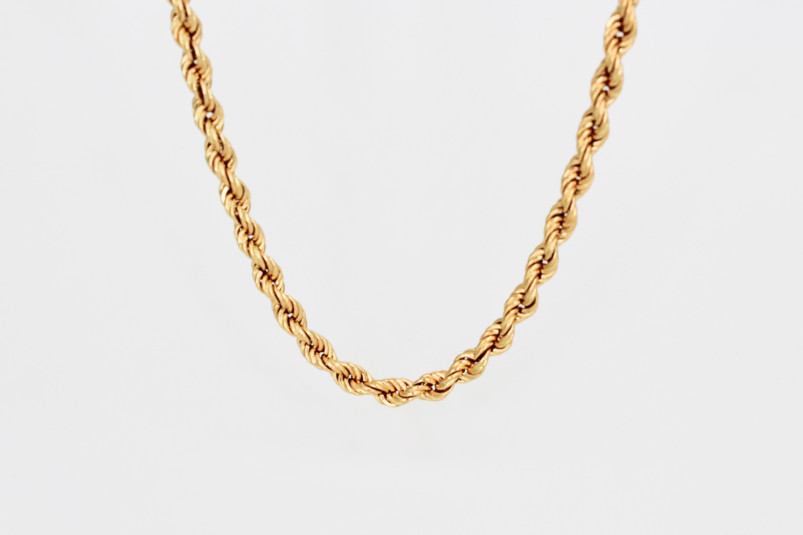 Cadena de oro de 18k. de segunda mano. Joyería de ocasión | ROYALHYSTERIA