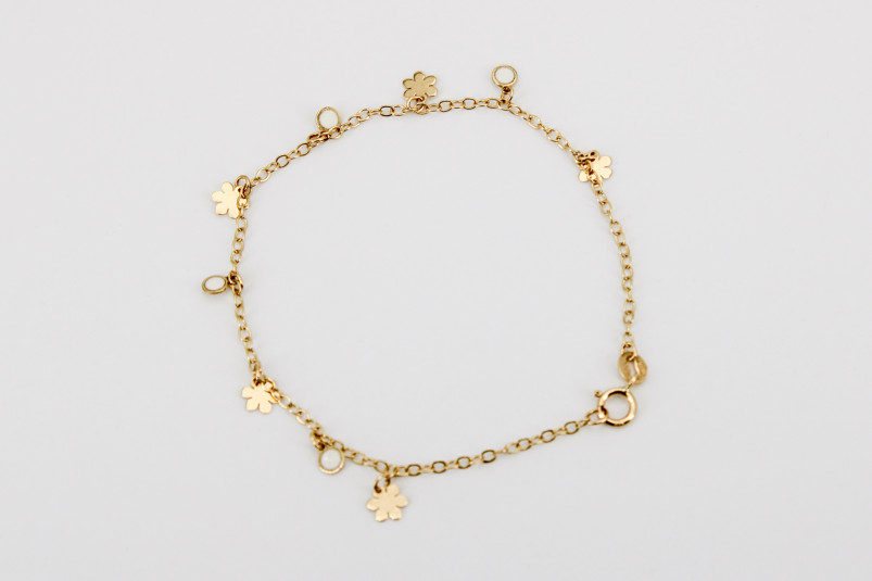 Pulsera de oro de 18k. de segunda mano. Joyería de ocasión | ROYALHYSTERIA