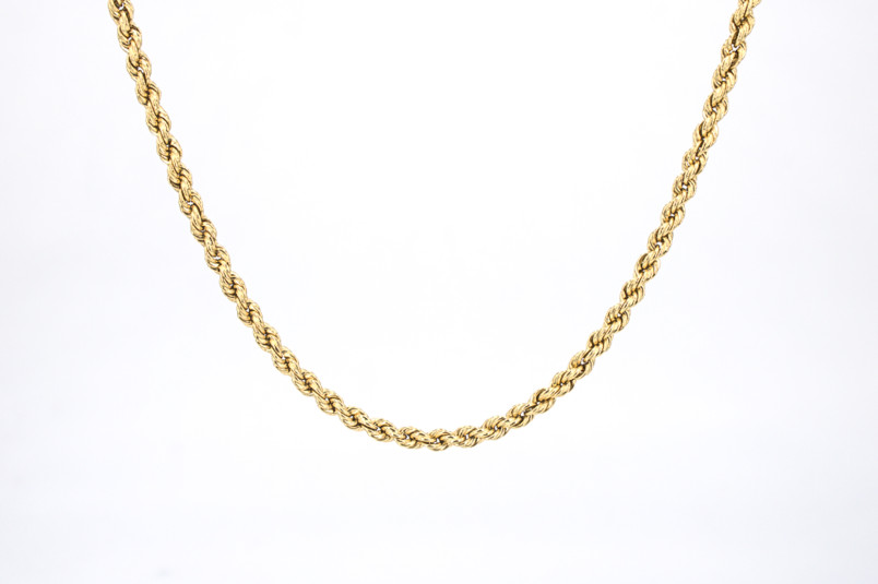 Cadena de oro de 18k. de segunda mano. Joyería de ocasión | ROYALHYSTERIA