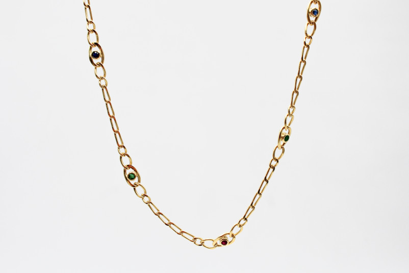Cadena de oro de 18k. de segunda mano. Joyería de ocasión | ROYALHYSTERIA
