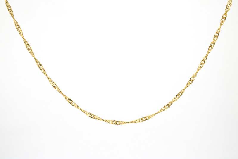 Cadena de oro de 18k. de segunda mano. Joyería de ocasión | ROYALHYSTERIA