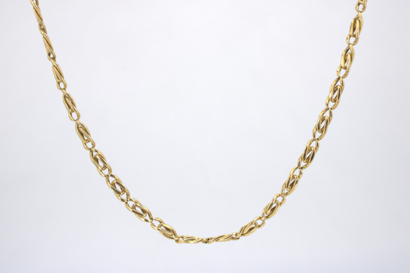 Cadena de oro de 18k. de segunda mano. Joyería de ocasión | ROYALHYSTERIA