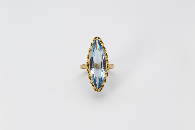 Anillo de oro de 18k. de segunda mano. Joyería de ocasión | ROYALHYSTERIA