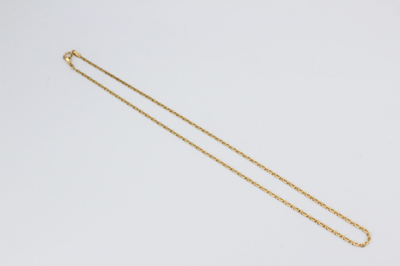 Cadena de oro de 18k. de segunda mano. Joyería de ocasión | ROYALHYSTERIA
