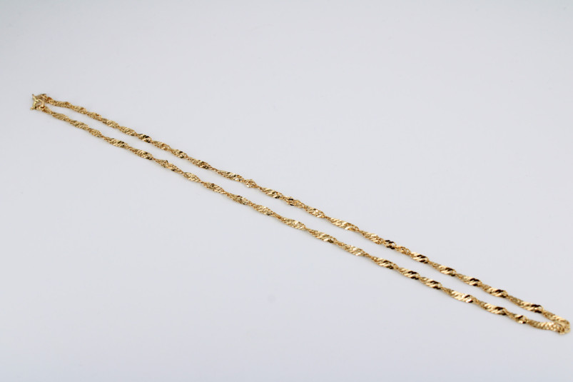 Cadena de oro de 18k. de segunda mano. Joyería de ocasión | ROYALHYSTERIA