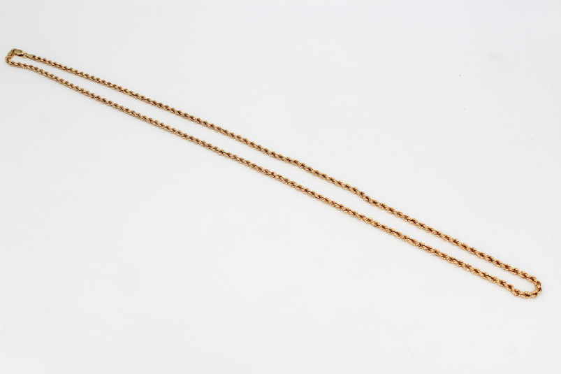 Cadena de oro de 18k. de segunda mano. Joyería de ocasión | ROYALHYSTERIA