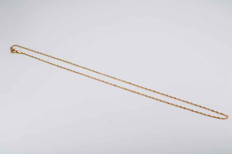 Cadena de oro de 18k. de segunda mano. Joyería de ocasión | ROYALHYSTERIA