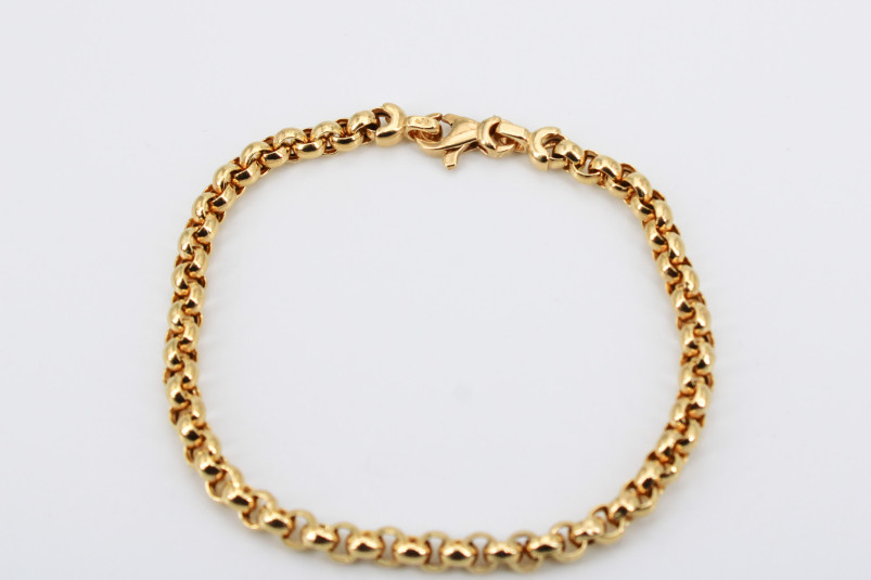 Pulsera de oro de 18k. de segunda mano. Joyería de ocasión | ROYALHYSTERIA